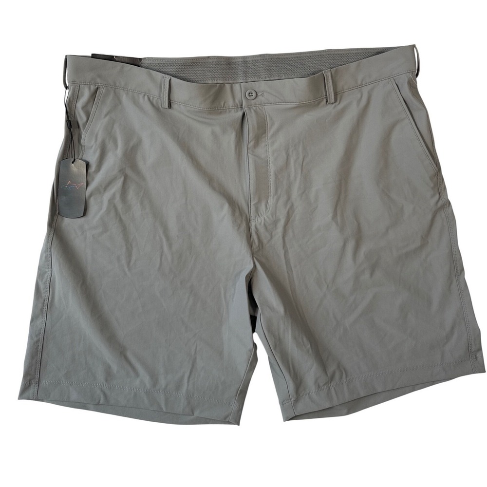 Greg Norman Golf Shorts men size XX Grey Performance Stretch UPF Protection NWT